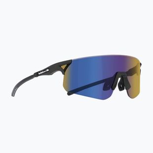 Ochelari de soare Red Bull SPECT Ricky IB matt metallic olive/ brown with blue mirror