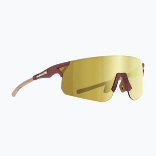 Ochelari de soare Red Bull SPECT Ricky IB matt metallic mauve/ brown with gold mirror