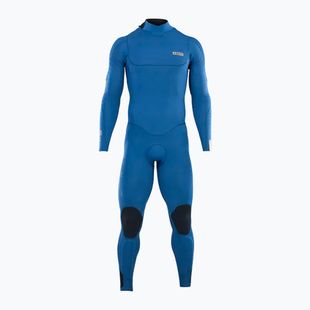 Costum de înot pentru bărbați ION Seek Core 4/3 Front Zip black/dark amber