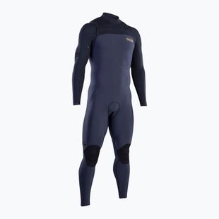 Costum de înot pentru bărbați ION Seek Amp 5/4 Front Zip blue nights
