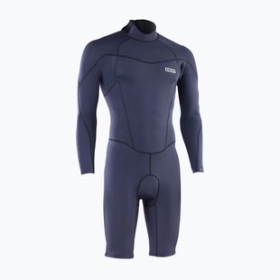 Costum de înot pentru bărbați ION Element 2/2 mm Shorty Back Zip blue nights