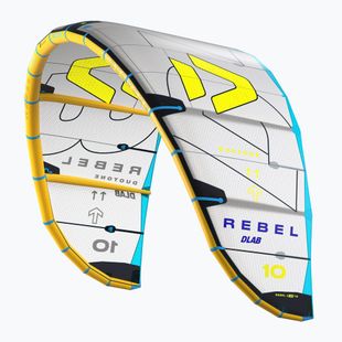 Zmeu de kitesurfing DUOTONE Rebel D/Lab 2025 grey/lime