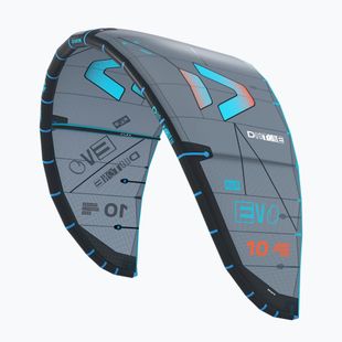 Zmeu de kitesurfing Duotone Evo SLS dark grey/turquoise
