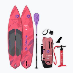 Set placă SUP gonflabilă DUOTONE iSUP Grace Air SLS 11'2 2026 rose red