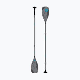 Vâslă SUP DUOTONE Carbon 40 Slim Adjustable 3-Piece grey