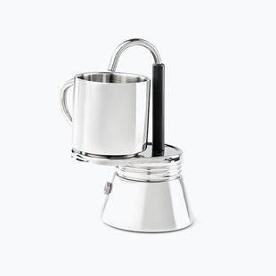 Aparat de cafea GSI Outdoors Miniespresso 1 ceașcă, argintiu 65102