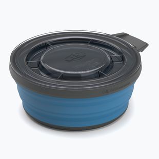 Castron cu capac GSI Outdoors Escape 651 ml blue