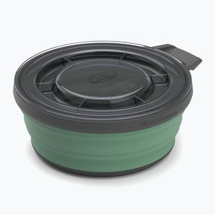 Castron cu capac GSI Outdoors Escape 651 ml green