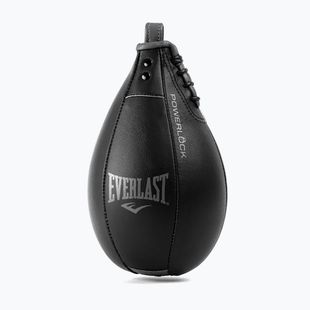 Pară de box Everlast Powerlock Premium Leather black
