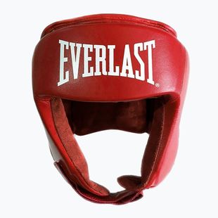 Cască de box Everlast Amateur Competition Headgear red