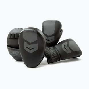 Set de box Everlast Prospect 2 Scuturi + mănuși black/grey
