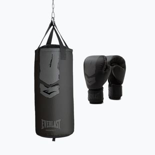 Set de box pentru copii Everlast Prospect 2 Heavy Bag black/grey