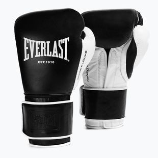 Mănuși de box Everlast Powerlock Pro OG H&L black/white