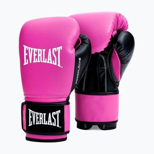 Mănuși de box Everlast Powerlock Pro OG H&L Training Glove pink/black