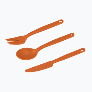 Tacâmuri Sea To Summit Camp Cutlery Set burnt orange