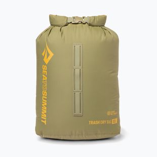 Sac de gunoi Sea To Summit Trash Dry 10 l burnt olive