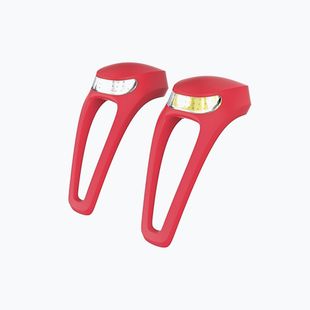 Knog Frog V3 Twinpack set de lumini pentru biciclete roșu 13139