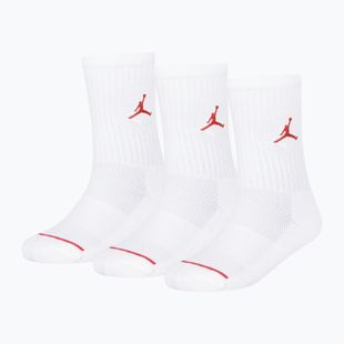 Șosete pentru copii Nike Air Jordan Jumpman Crew 3 perechi white