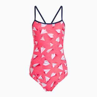 Costum de baie dintr-o piesă pentru femei Funkita Single Strap One Piece paper pink