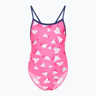 Costum de baie dintr-o piesă pentru copii  Funkita Single Strap One Piece paper pink