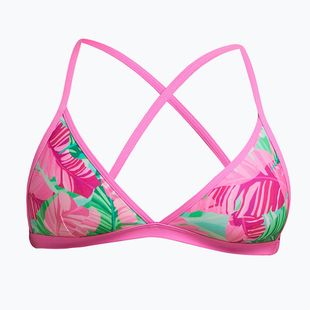 Partea de sus a costumului de baie Funkita Tri Top tropic palm