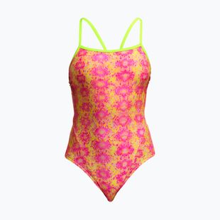 Costum de baie dintr-un element pentru femei Funkita Single Strap One Piece poison pink