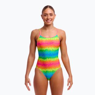 Costum de baie dintr-un element pentru femei Funkita Diamond Back One Piece melting mayhem