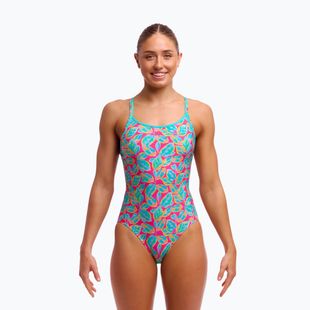 Costum de baie dintr-un element pentru femei Funkita Diamond Back One Piece planted pink