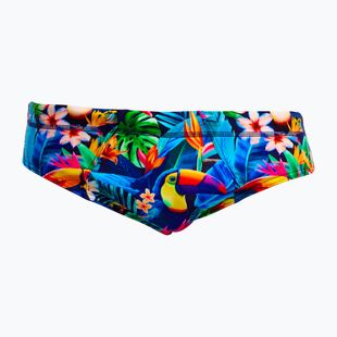 Slip de baie pentru bărbați Funky Trunks Seamed Briefs birdie wordie