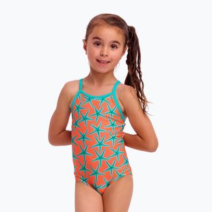 Costum de înot întreg pentru copii Funkita Printed One Piece stars below