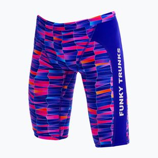 Slip de înot pentru copii Funky Trunks Training Jammers warped waves