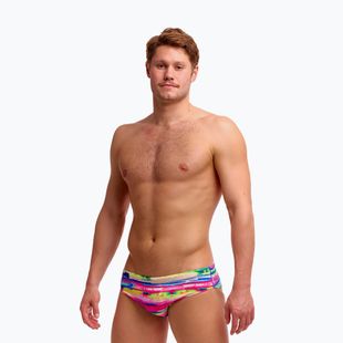 Slipuri de înot pentru bărbați Funky Trunks Classic Brief paint patch
