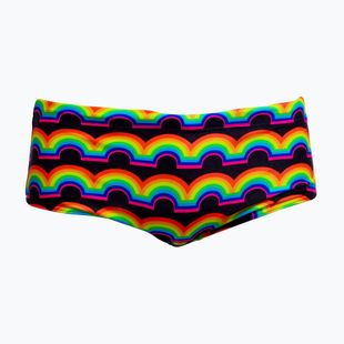 Boxeri de înot pentru copii Funky Trunks Sidewinder Trunks rainbowie