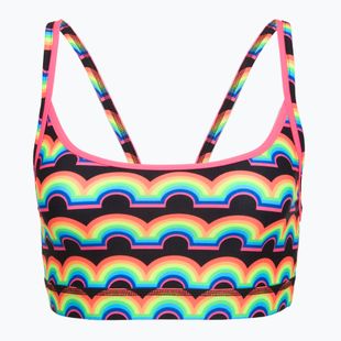 Top costum de baie Funkita Sports Top rainbowie