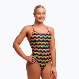 Costum de baie întreg pentru femei Funkita Diamond Secure One piece rainbowie