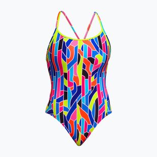 Costum de baie întreg pentru femei Funkita Diamond Back One piece fault lines