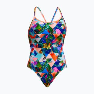 Costum de baie întreg pentru femei Funkita Diamond Back One piece palm prism