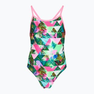 Costum de baie întreg pentru copii Funkita Single Strap One Piece sub lime