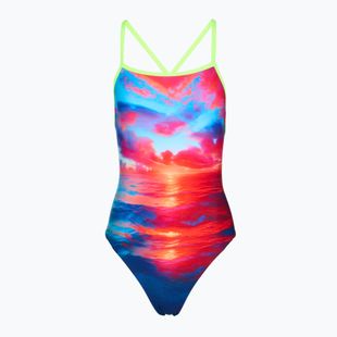 Costum de baie întreg pentru femei Funkita Tie Me Tight One piece sunset delight