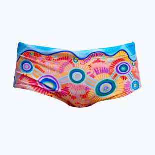 Boxeri de înot pentru copii Funky Trunks Sidewinder Trunks kulin colour