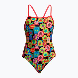 Costum de baie întreg pentru copii Funkita Single Strap One Piece berry good