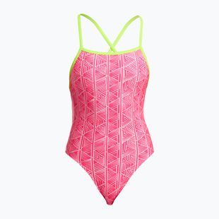 Costum de baie întreg pentru femei Funkita Tie Me Tight One Piece sweet stack