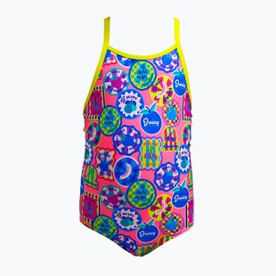 Costum de baie întreg pentru copii Funkita Printed One Piece zesty besty