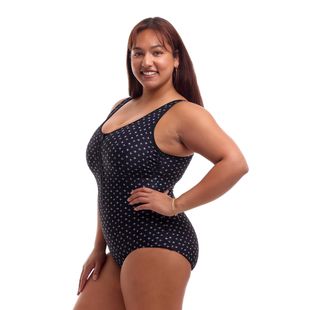 Costum de baie întreg pentru femei Funkita Zip Front One Piece be positive