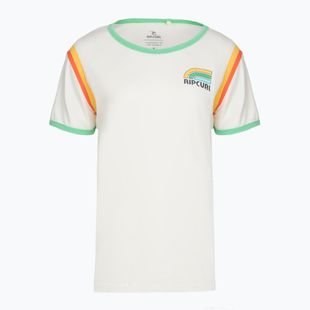 Tricou pentru femei Rip Curl Surf Side Ringer bone