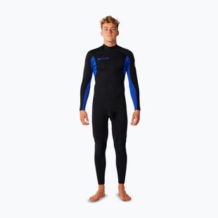 Costum de înot pentru bărbați Rip Curl Trad 3/2 mm Back Zip black/blue