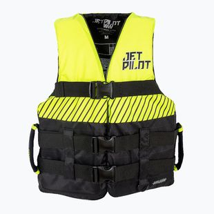 Vestă pentru bărbați Jetpilot Helium F/E Nylon Vest black/yellow