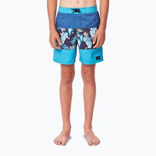 Pantaloni scurți de înot pentru copii Rip Curl Undertow Semi-Elasticated 16' Boardshort Boy albastru KBOGS4
