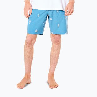 Pantaloni scurți de baie pentru bărbați Rip Curl Boardwalk Salt Water Culture albastru CWADN9