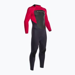 Costum de înot pentru bărbați Rip Curl Omega 4/3 mm GB B/Zip 70 gri-albastru 112MFS